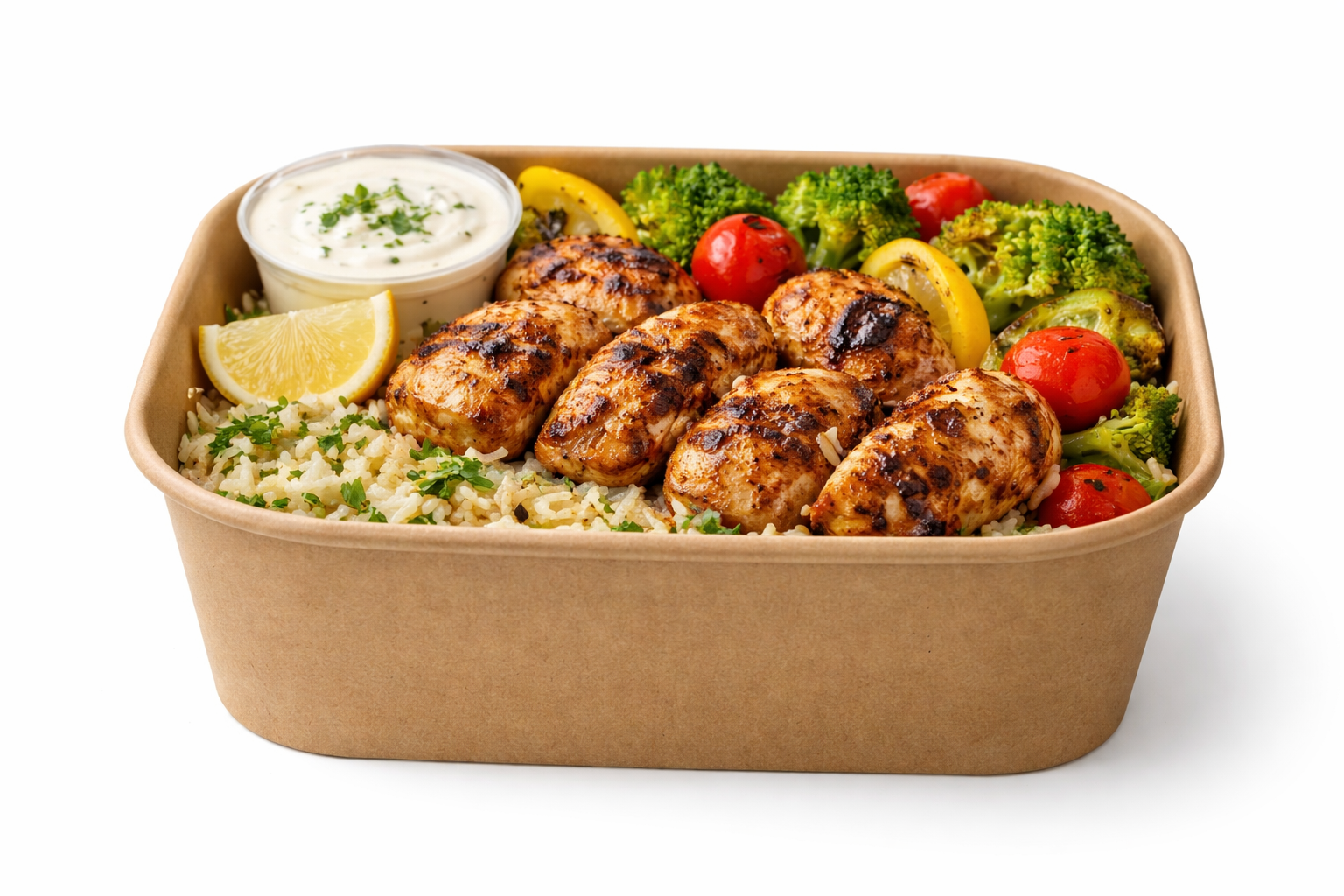 מיכל קראפט חום מלבני 750 מ"ל – ארוז 300 יח