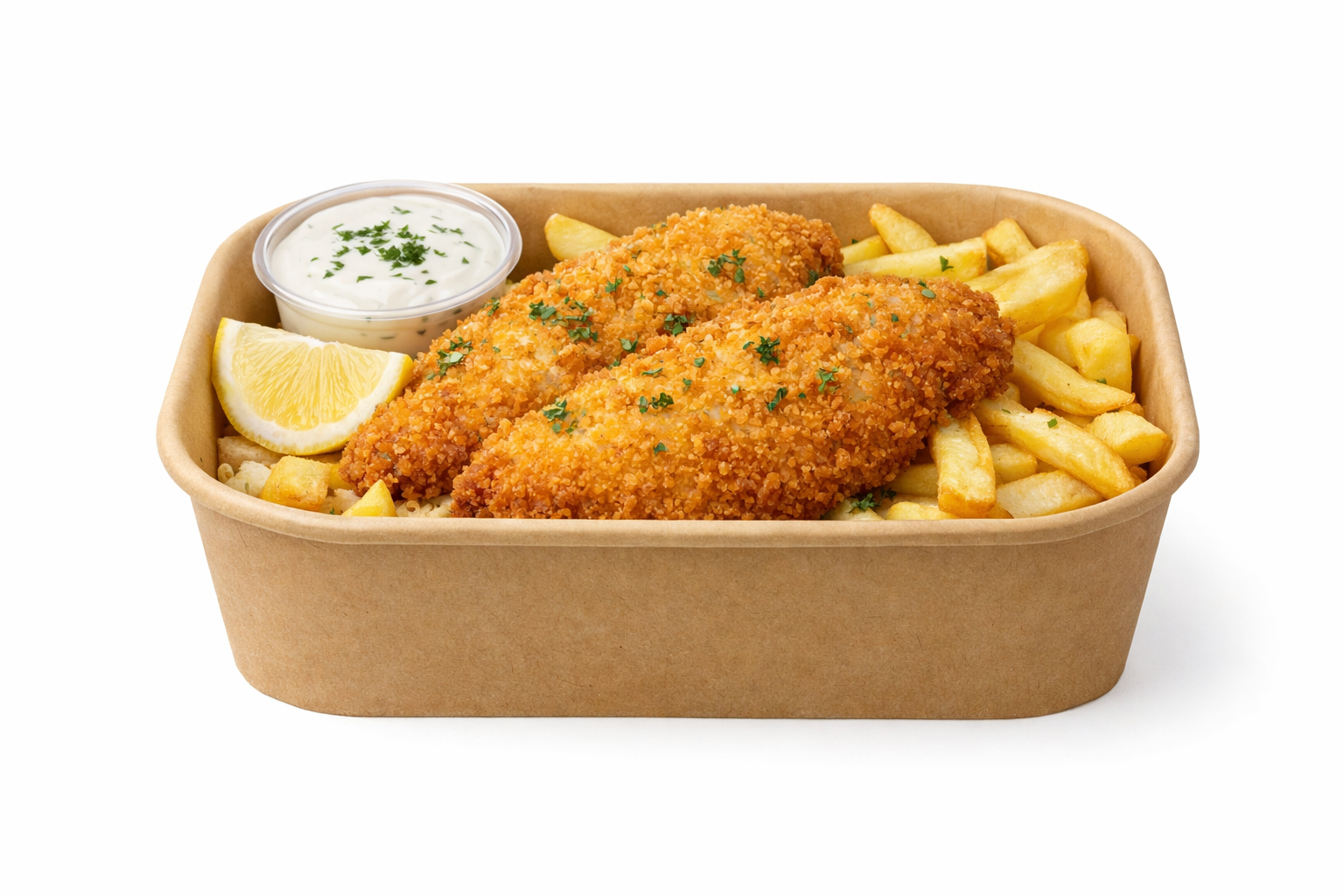 מיכל קראפט חום מלבני 500 מ"ל