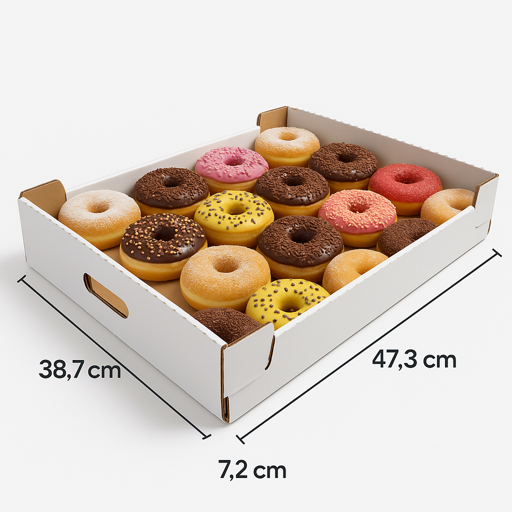 מגש לסופגניות לבן