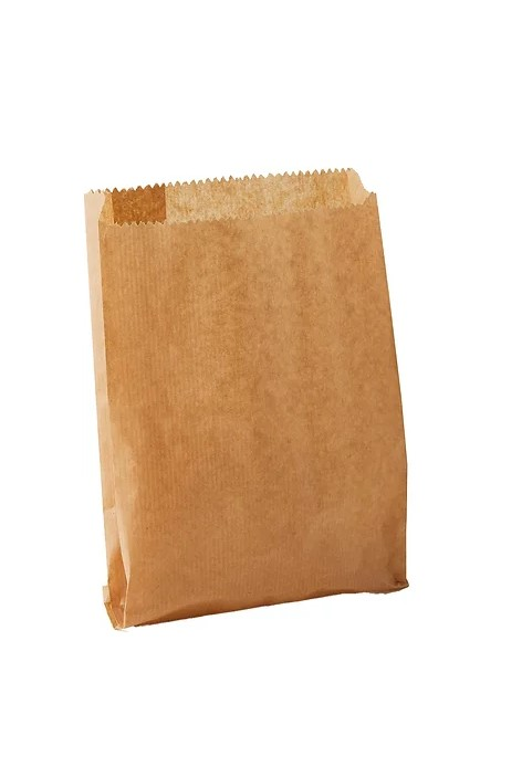 שקית מנייר חום במידה 17/22 ס"מ - פלאפל גדול