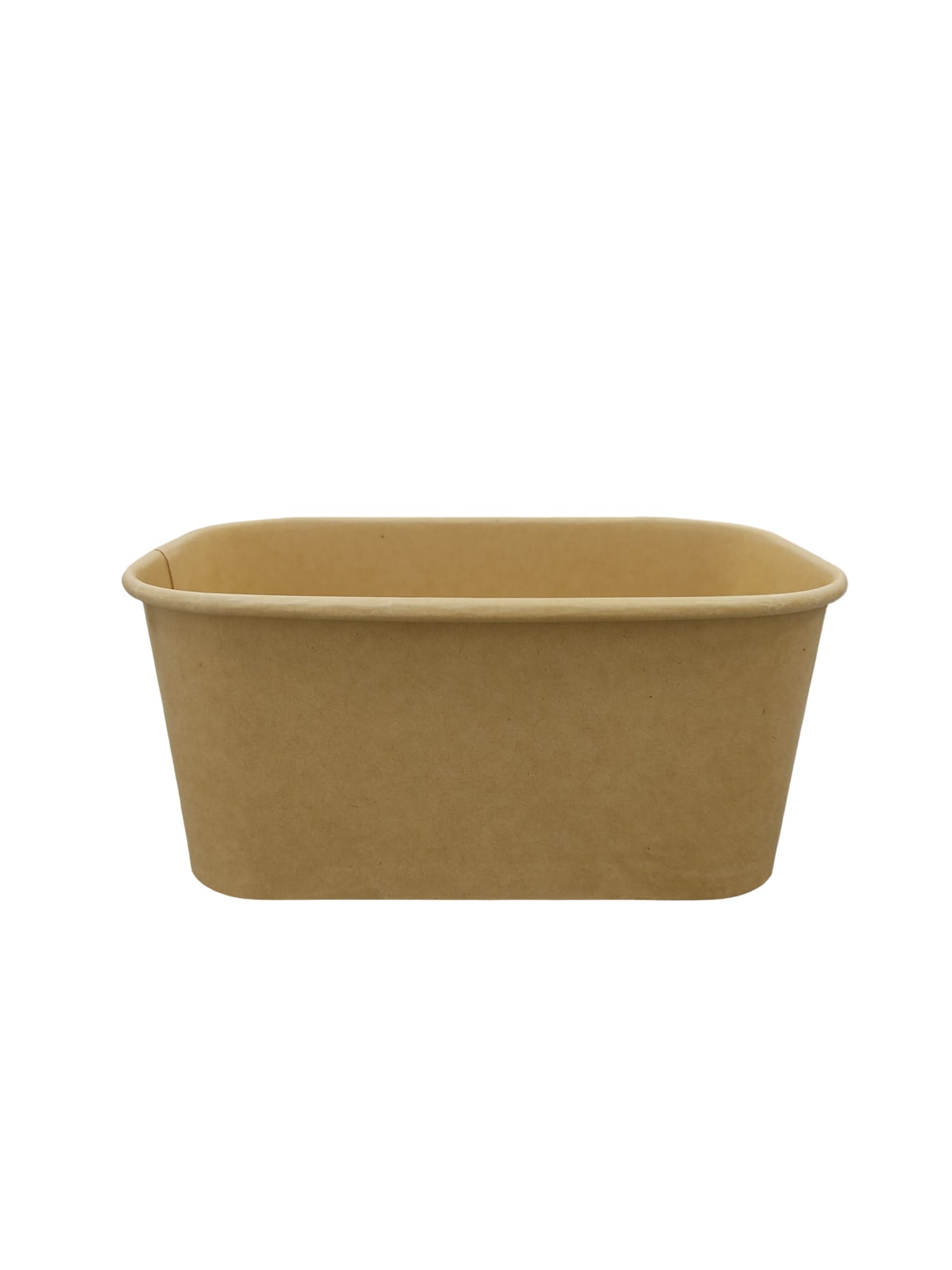 מיכל קראפט חום מלבני 1,000 מ"ל